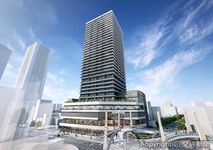 建物の完成イメージ　（京急提供）