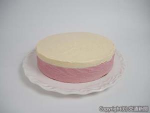 「赤いルバーブチーズケーキ」＝イメージ＝（ＪＲ東日本提供）