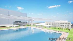 開発地区全体の完成イメージ（名古屋ステーション開発提供） 