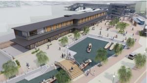 完成イメージ（西鉄提供）