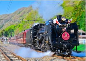 「ＳＬファーストラン号」のイメージ（秩父鉄道提供）