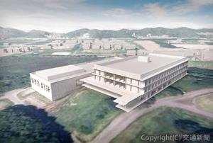 新研修棟の全体外観イメージ（ＪＲ東日本提供）