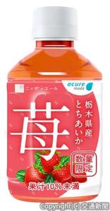 栃木とちあいか　苺」＝イメージ＝（ＪＲ東日本クロスステーションウォータービジネスカンパニー提供）