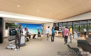 「ＬｉＳＨ　Ｓｔｕｄｉｏ　３」共創ＲＯＯＭのイメージ（ＪＲ東日本提供）