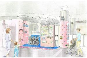 大門駅装飾イメージ（東京都交通局提供）