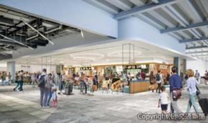 新フードコート＝イメージ＝（関西エアポート提供）