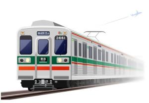 「3600形」（４両編成）のイメージ（芝山鉄道提供）