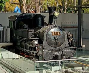 お披露目されたＢ６形蒸気機関車