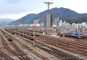 広大な敷地を誇る新南陽駅