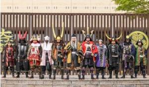 古戦場おもてなし武将隊　関ケ原（養老鉄道提供）