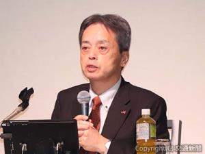 さらなる奮起を促す古宮社長（ＪＲ九州提供）