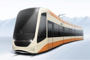 新型車両のイメージ（万葉線提供）