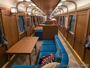 公開された「ＧＲＡＮ　天空」４号車の車内