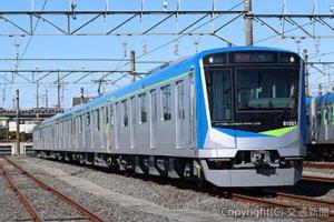 東武アーバンパークライン向け新型車両「８００００系」（東武鉄道提供）
