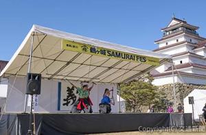 鶴ケ城のステージイベントイメージ（会津若松観光ビューロー提供）