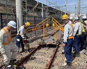 第４回機械化作業交流会（交通建設提供） 