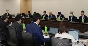 本社内で開催された会議の様子（ＪＲ貨物提供） 