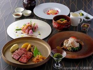 和牛の食べ比べディナーコース「Ａｊｉｓａｉ」のイメージ（長崎マリオットホテル提供）