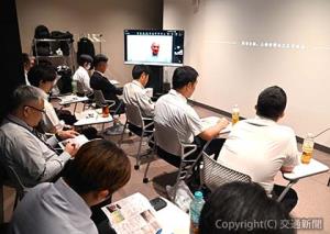 九州サテライトの研修の様子（ＪR貨物提供）