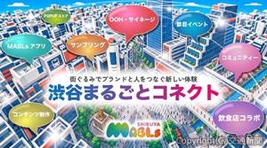 「渋谷まるごとコネクト」のキービジュアル（東急不動産提供）
