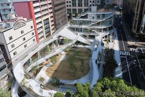 新たな都市型公園「明治公園」（東京建物提供） 