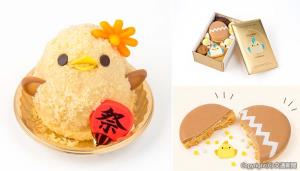㊧なつまつりぴよりん～夏休みの思い出～と㊨「ぴよりんドール缶」のイメージ（ジェイアール東海フードサービス提供） 