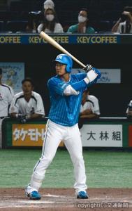 打線の流れをつくる山根外野手（ＪＲ四国提供）