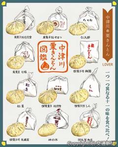 岐阜県中津川市の栗きんとんをＰＲする「中津川の栗きんとんＬＯＶＥＲ」を東京駅の商業施設「グランスタ八重洲」で開催（ＪＲ東日本クロスステーションデベロップメントカンパニー提供）