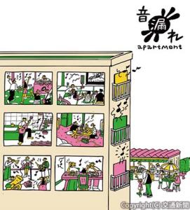 「音漏れａｐａｒｔｍｅｎｔマーケット２０２６」のキービジュアル（ＪＲ東日本提供） 