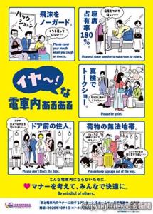 ポスターイメージ（日本民営鉄道協会提供）